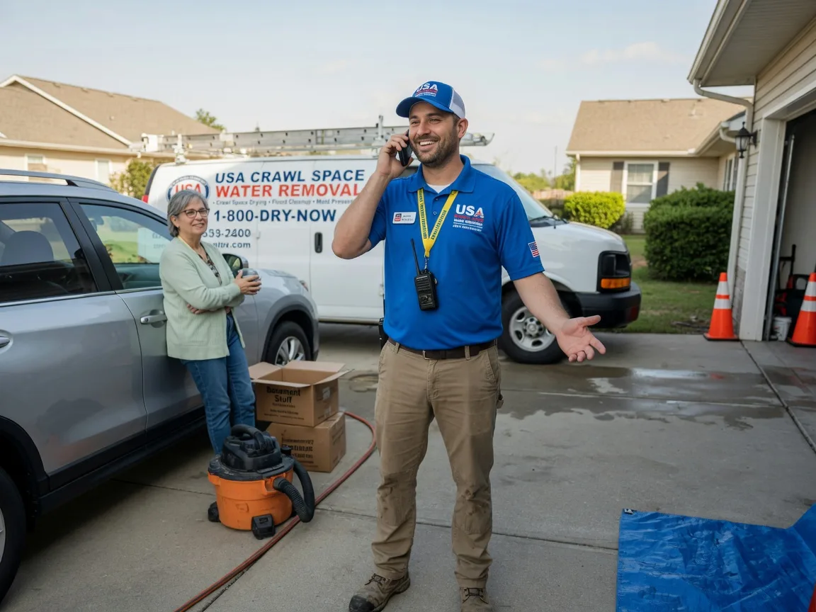 Crawl Space Water Removal Sanders, AZ FAQs